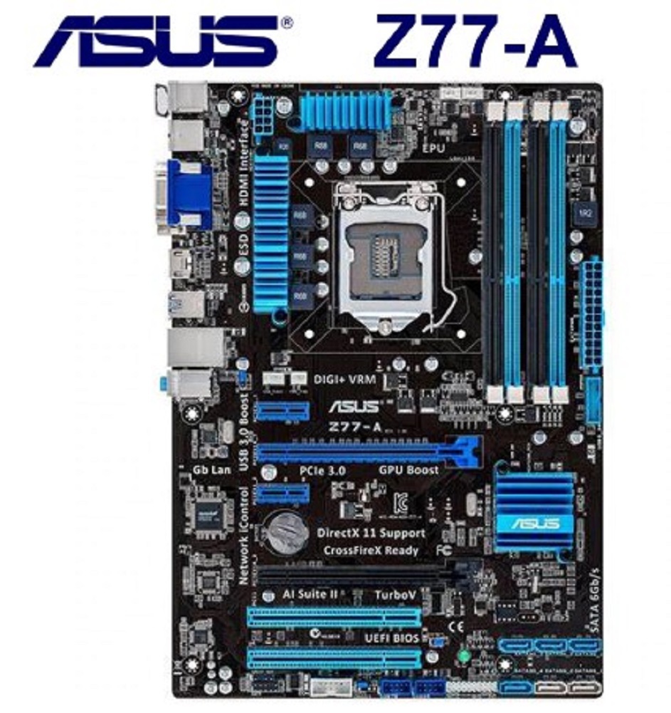 Z77 a asus схема подключения