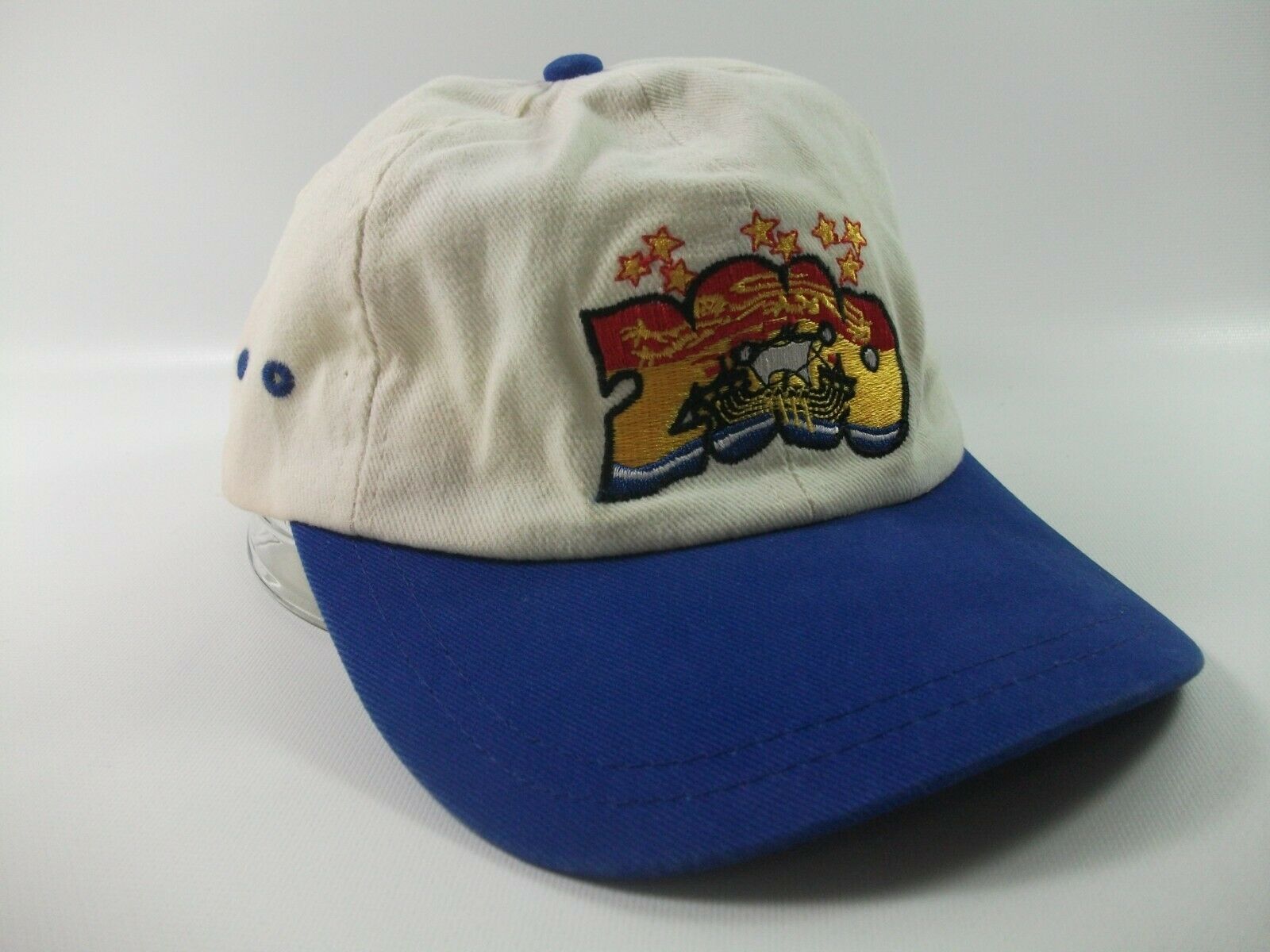 New Nouveau Brunswick 2000 Hat Beige Blue Strapback Baseball Cap - Men ...