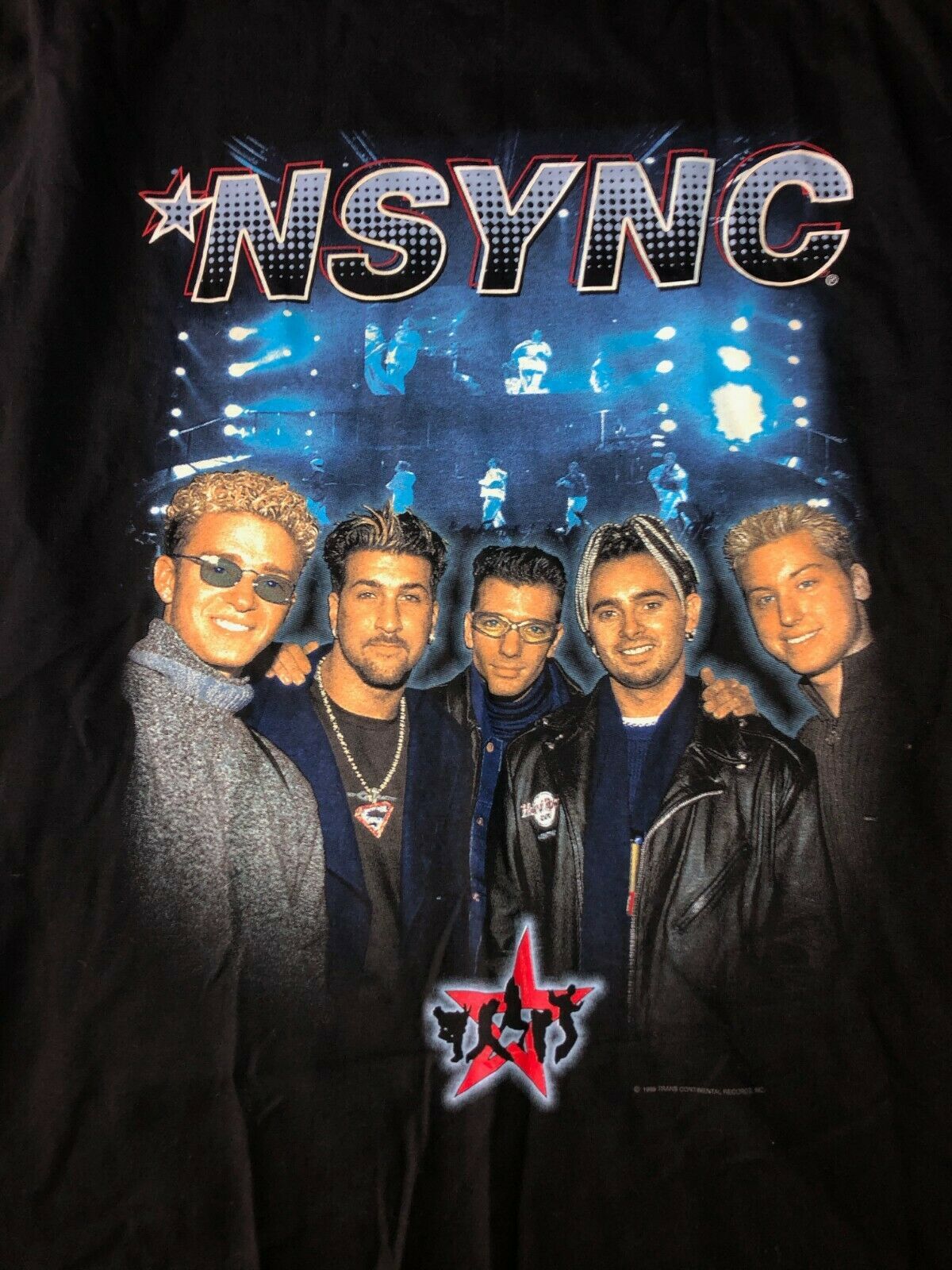 nsync tour t shirt