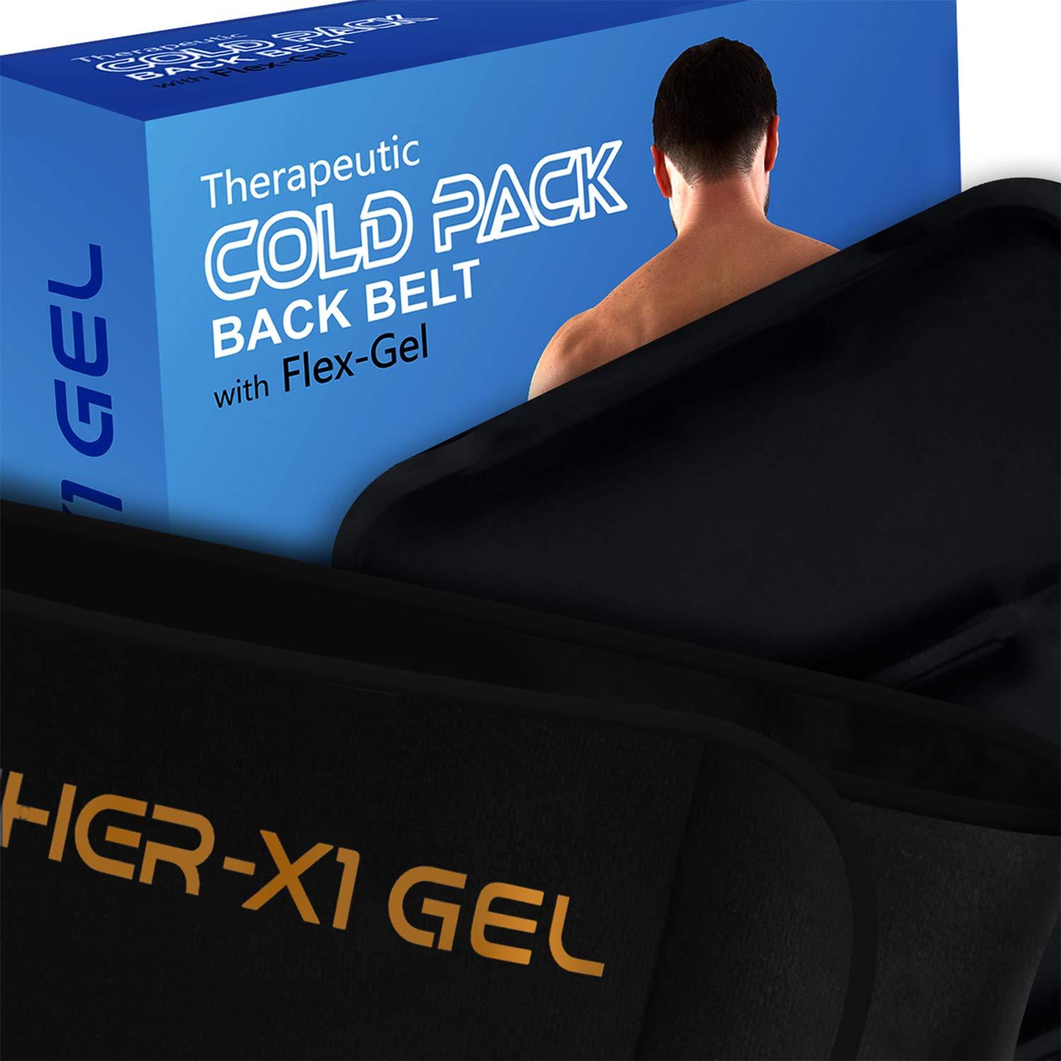 Back Pain Cold Reusable Ice Pack Belt Therapy For Lower Lumbar
