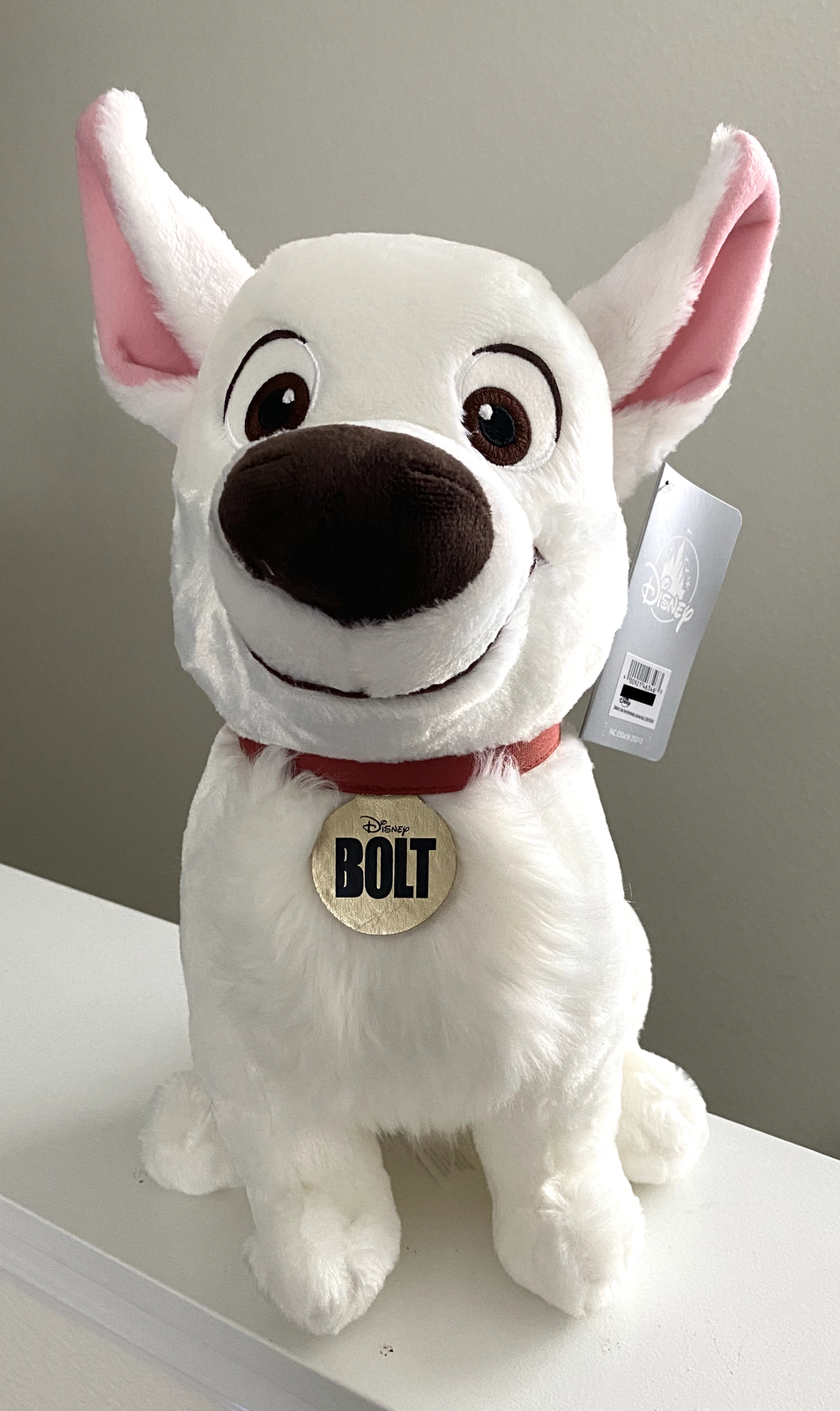 bolt dog soft toy