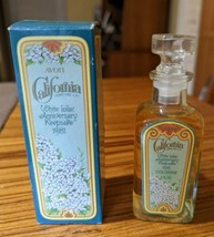 Avon California Perfume Co White Lilac Anniversary Keepsake Bottle 1981 ... - $12.59