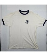 True Vintage 1970s Hanes Ringer Tee Smith &amp; Wesson size tag L soft paper... - $69.97