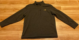 Mens XL  The North Face Pullover 1/4 Zip  Brown Outdoor Athletic Wear - $34.65