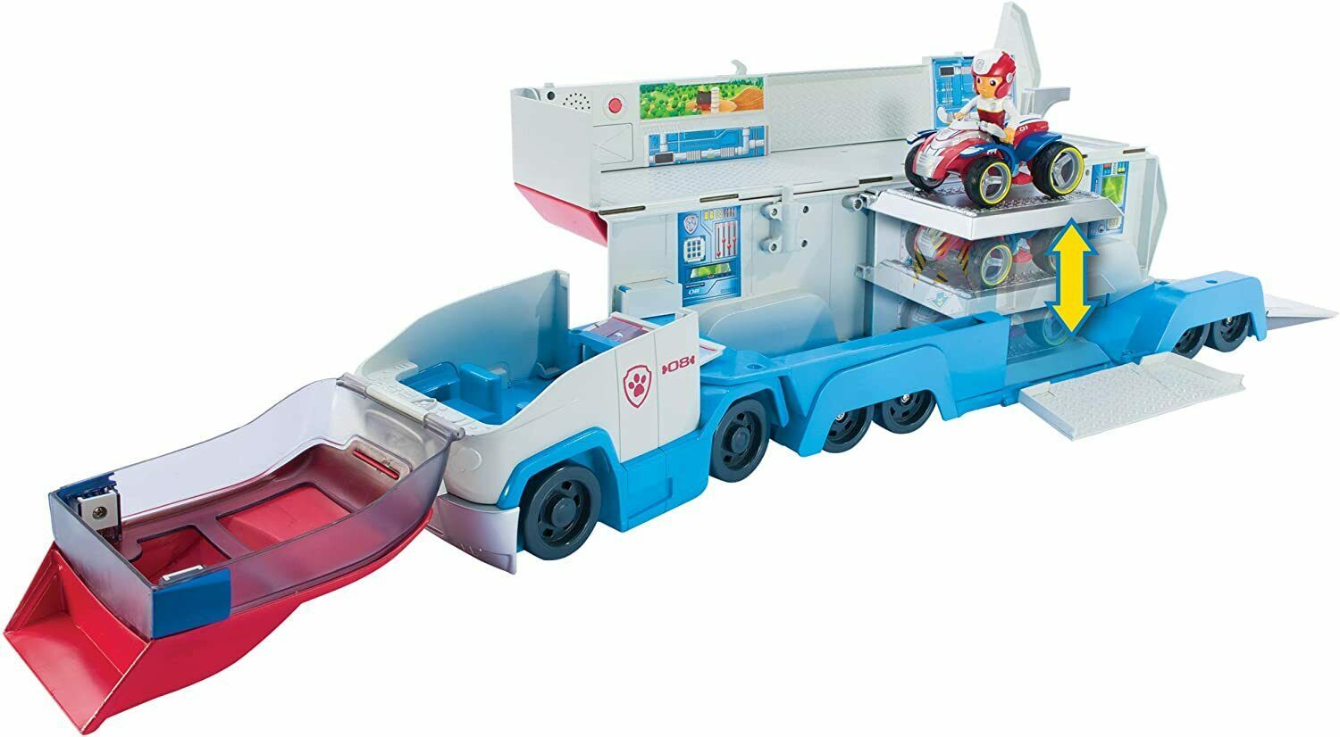 paw patrol paw patroller rescue and transport vehicle