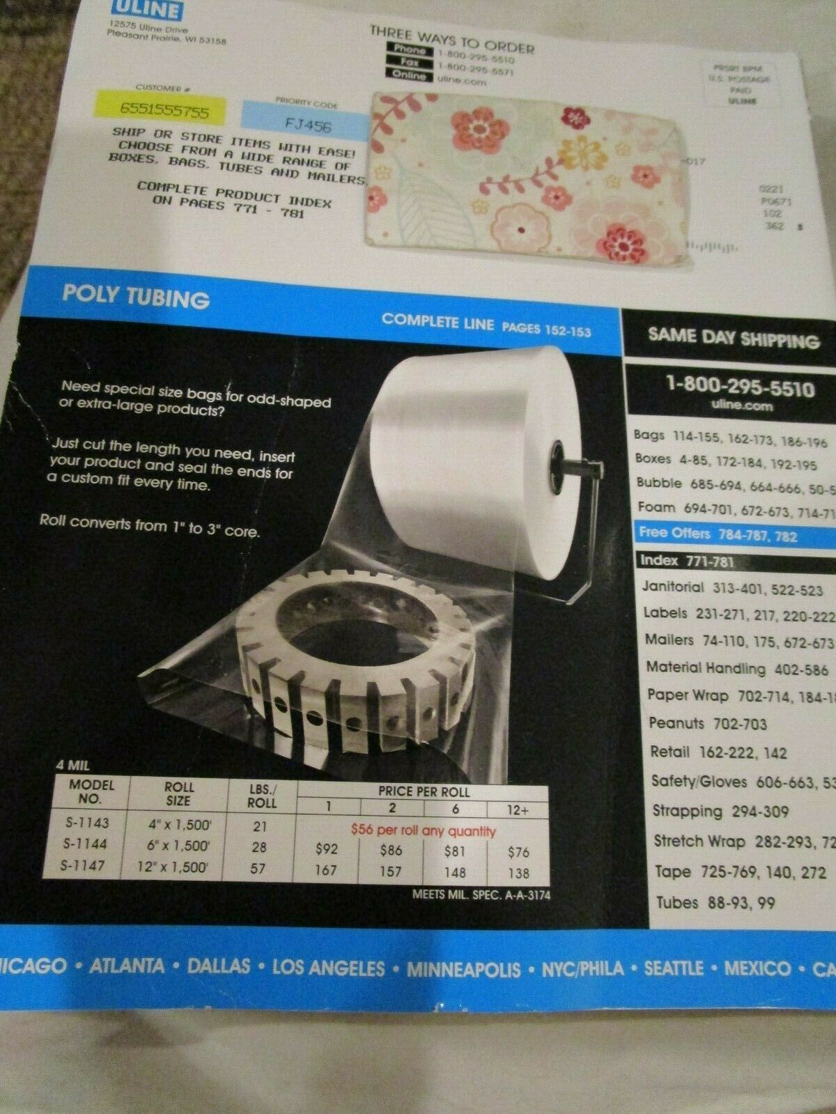 ULINE U LINE Catalog Fall Winter 2019 2020 Shipping Supply