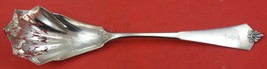 Fleur De Lis by Gorham Sterling Silver Ice Spoon pierced brite-cut 9 1/8&quot; - $256.41