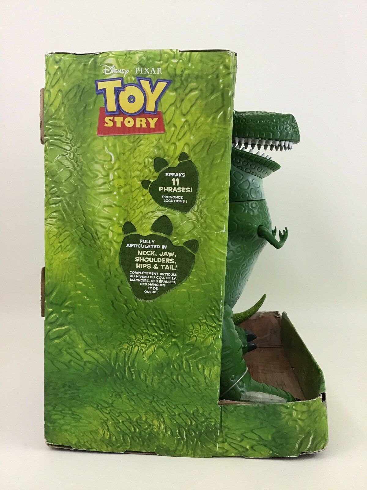 toy story rex talking action figure