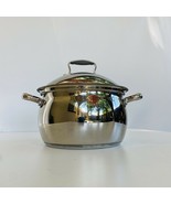 Belgique Tools Of The Trade 3 Qt Stock Pot Stainless Steel With Lid - $27.12