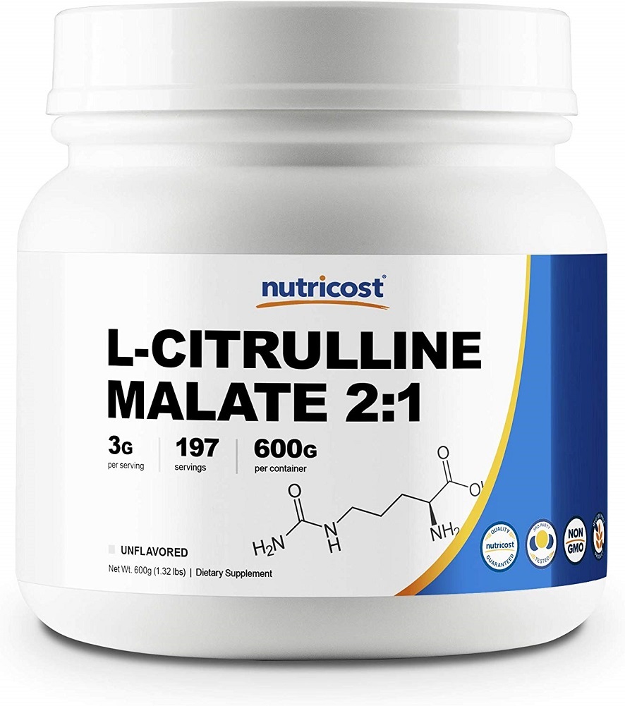 Nutricost L-Citrulline Malate (2:1) Powder (600 Grams)