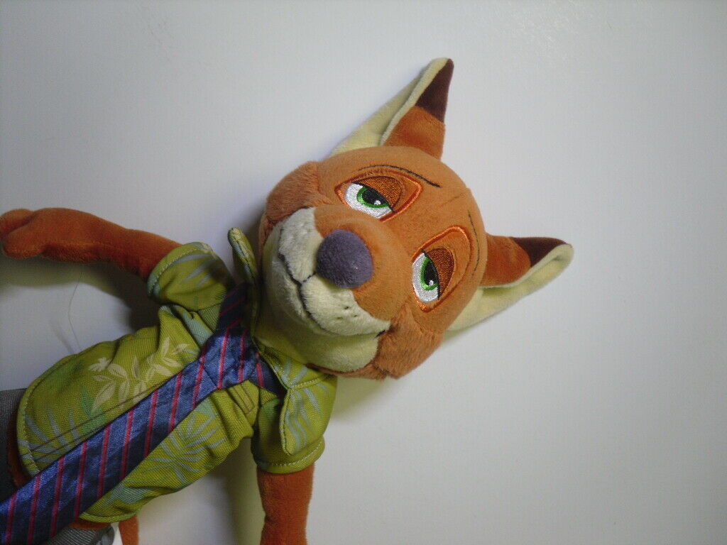 nick wilde plush disney store