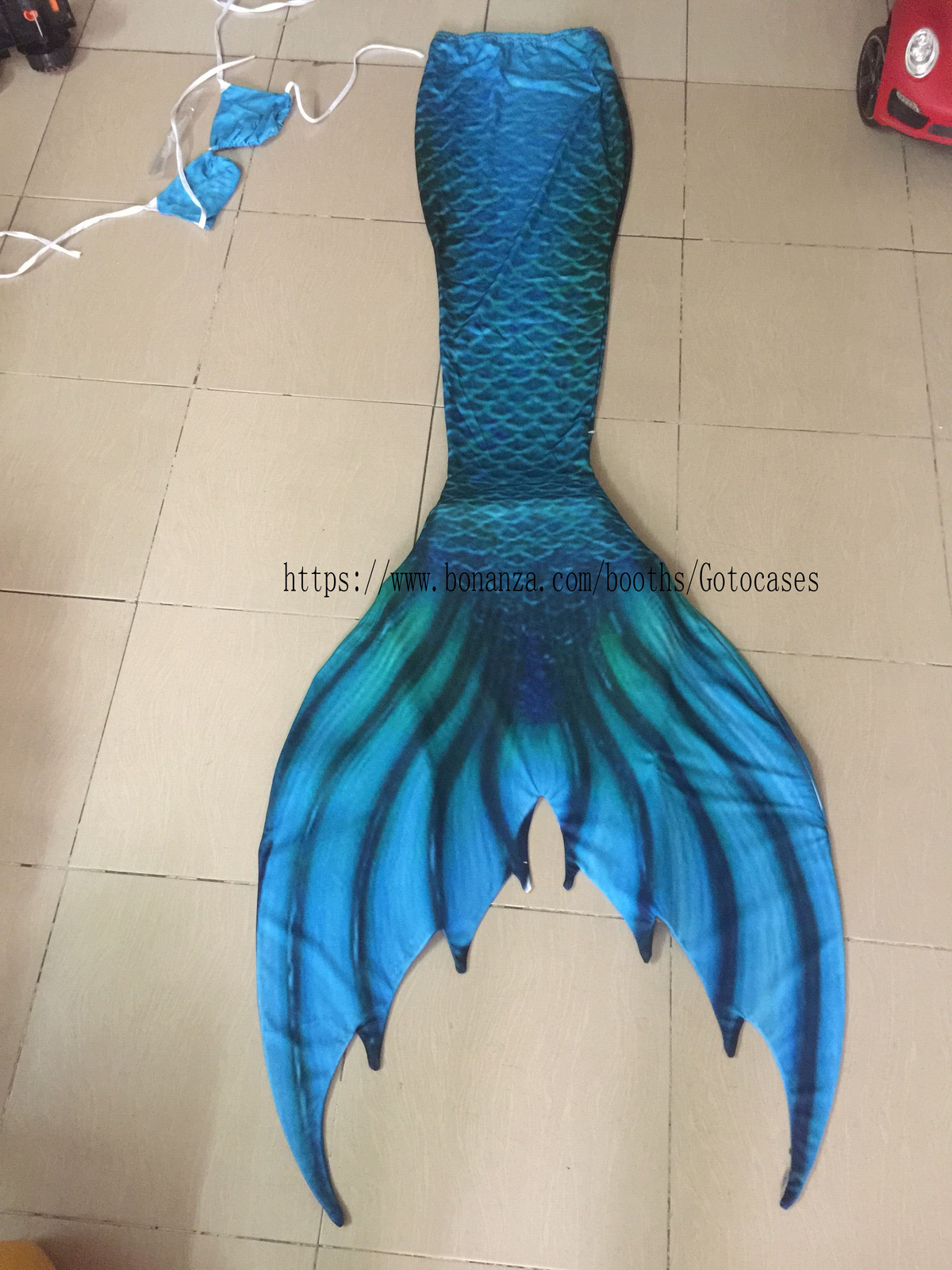 Swimmable Mermaid Tail with Monofin, Adult Swimmable Mermaid Tail, Kids ...