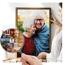 Custom Photo Mosaic Print Art Using 200 or more of your Personal Photos - $90.00+