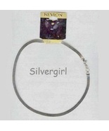 18&quot; Revlon 3/16&quot; Wide Silver Herringbone Necklace - £8.24 GBP