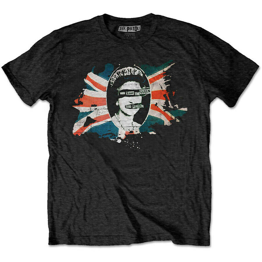 Sex Pistols-God Save The Queen-Black T-shirt