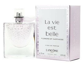 La Vie Est Belle Flowers Of Happiness * Lancome 2.5 Oz L' Eau De Parfum Women - $111.25