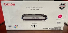 Genuine CANON color printer toner cartridge 111 - Magenta - $74.95