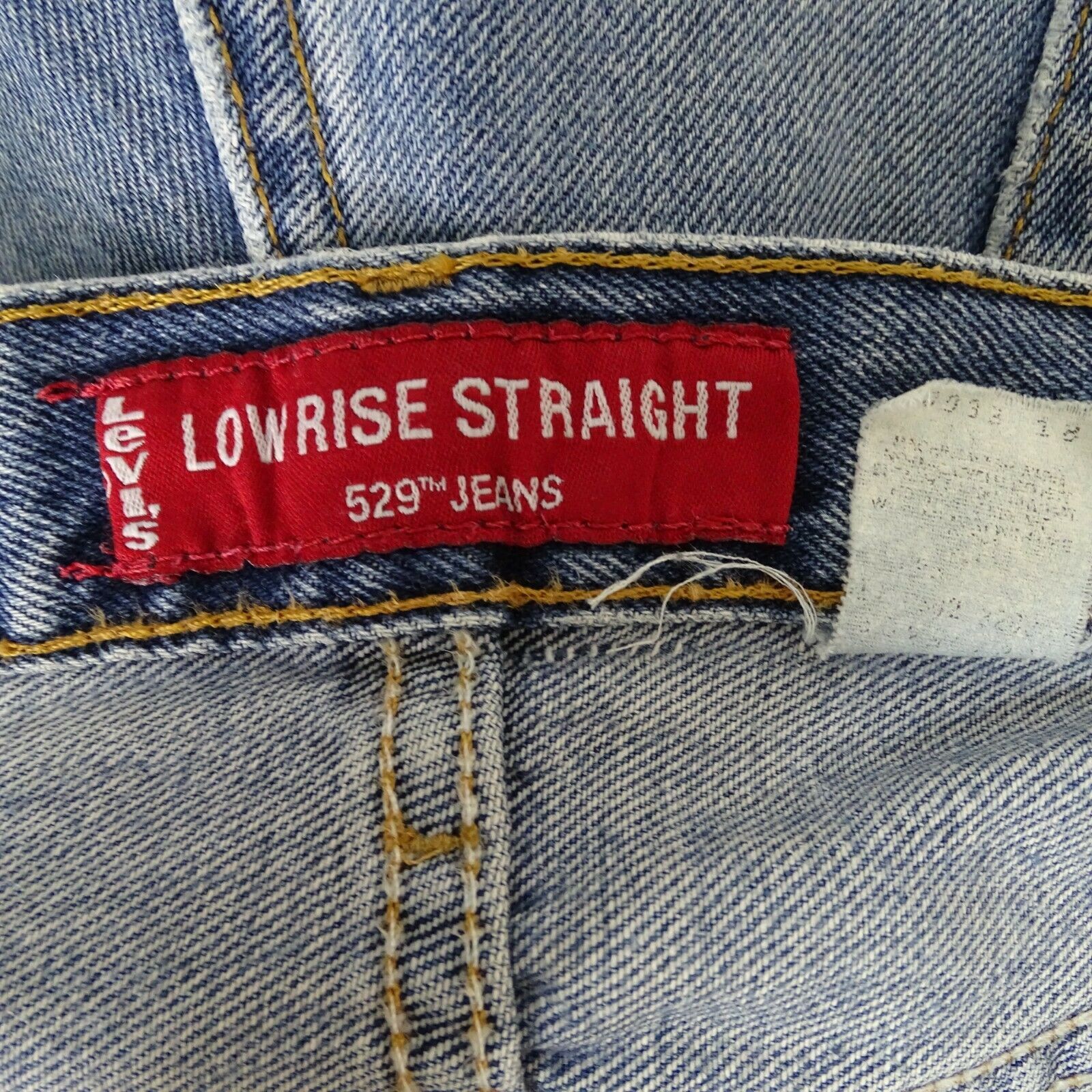 levi's low pro straight jeans