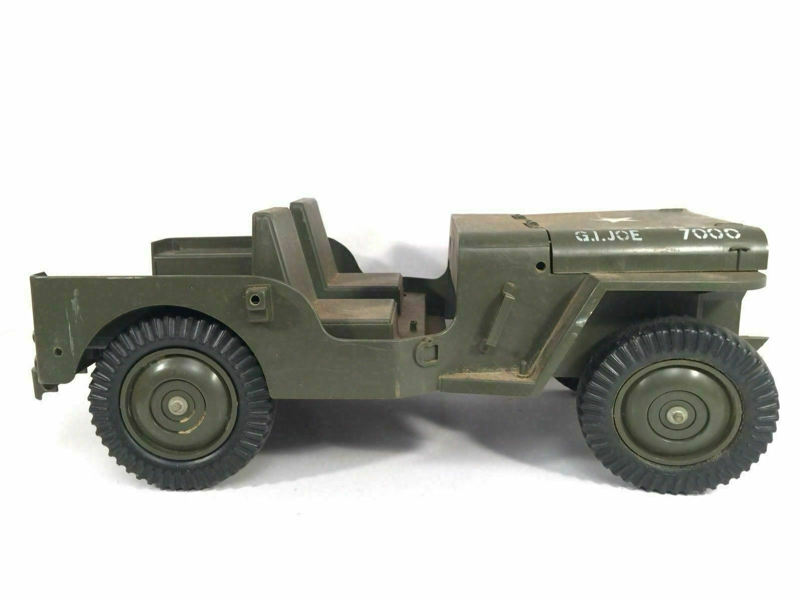 GI Joe Jeep Vintage 7000 With Trailer Hasbro Hassenfeld Bros Made In ...