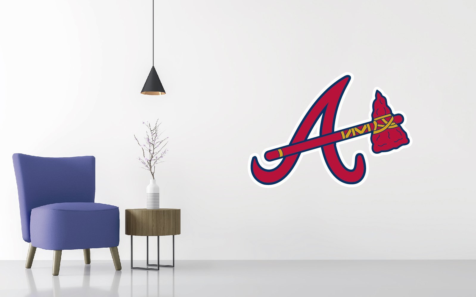 Atlanta Braves - MLB Baseball Team Logo - Wall Decal Removable ...