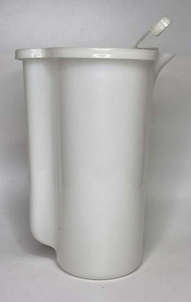 Vintage TUPPERWARE 587 Clear Store N Pour 2QT Beverage Buddy Handle Lid  Pitcher