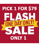 MON - TUES FLASH SALE! PICK ANY 1 FOR $79 LIMITED OFFER  BEST OFFERS DIS... - $197.00