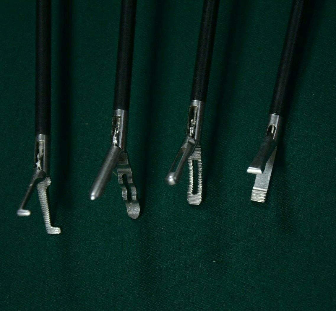 Laparoscopic Atraumatic Fenestrated Mixter 90 Deg Grasper Surgical