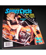 SUPER CYCLE Motorcycle MAGAZINE May 1989 &#39;64 Pan Belting Sporty Battlesh... - $14.24