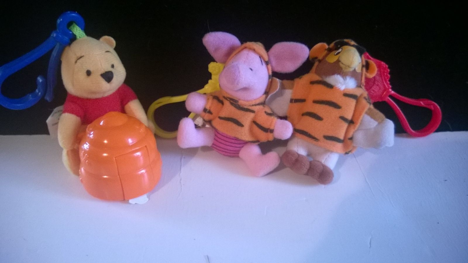 1999 McDonalds Happy Meal Winnie the Pooh Complete Set of 8 New Clip On 