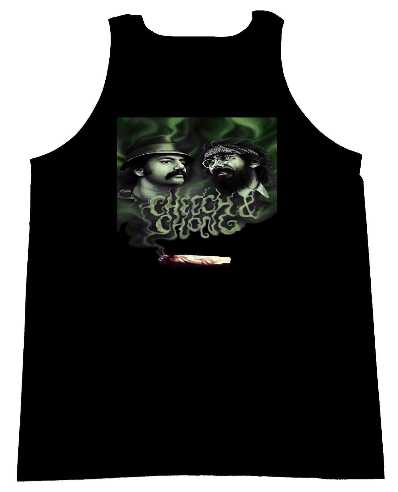 Unbranded - Cheech and chong up in smoke men's tank top