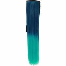 Wig Cauda Equina/Long Straight Braided Ponytail Wig/Gradient Belt Type False image 1