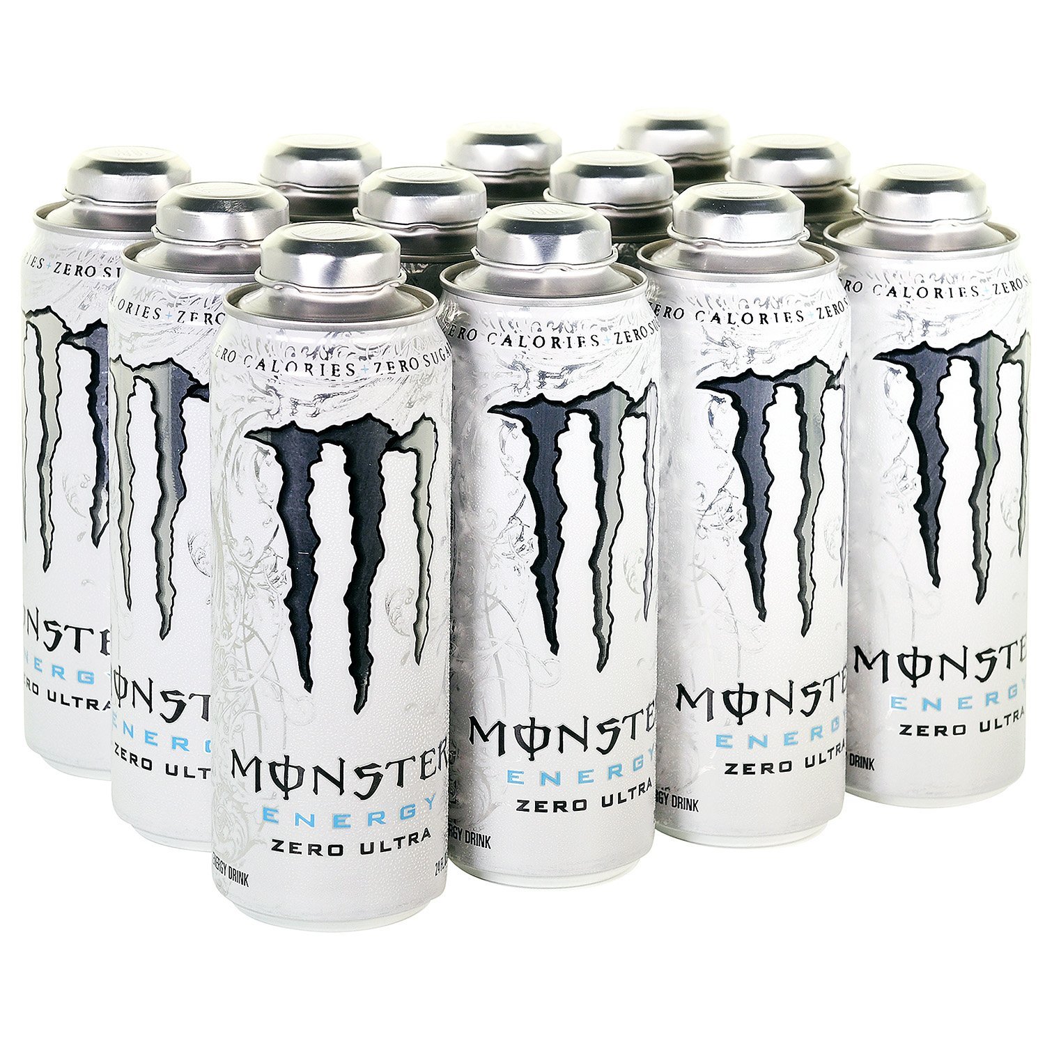 Monster Energy Mega Can Zero Ultra (24oz / 12pk) - Energy Drinks