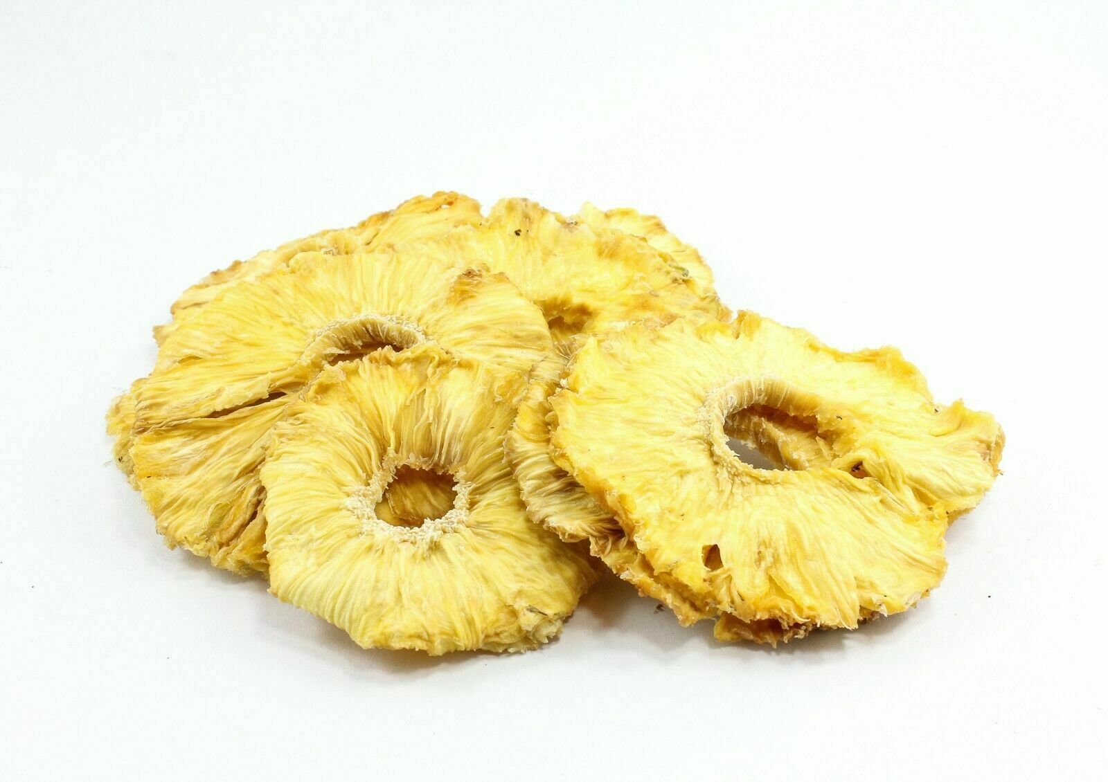 Fette/anelli di frutta secca di ananas biologico 100% puro naturale da...