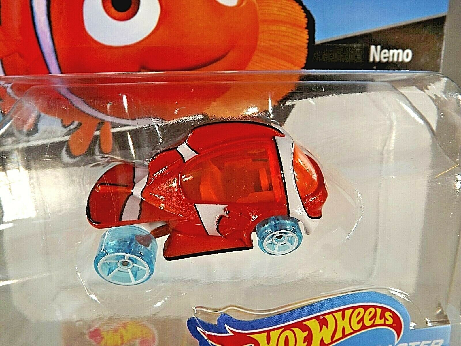 2018 Hot Wheels Disney Pixar Character Cars 3/6 NEMO Finding Nemo Trans ...