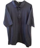 Peter Millar Purple Cotton Golf Collared Short Sleeved Polo Shirt Mens S... - $19.68