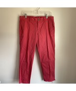 Gap Girlfriend Khaki Womens 6 Pink Stretch Capri Cropped Pants - $11.88