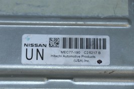 Nissan 4.0L ECU ECM PCM Engine Control Unit Computer MEC77-190-C2 image 2