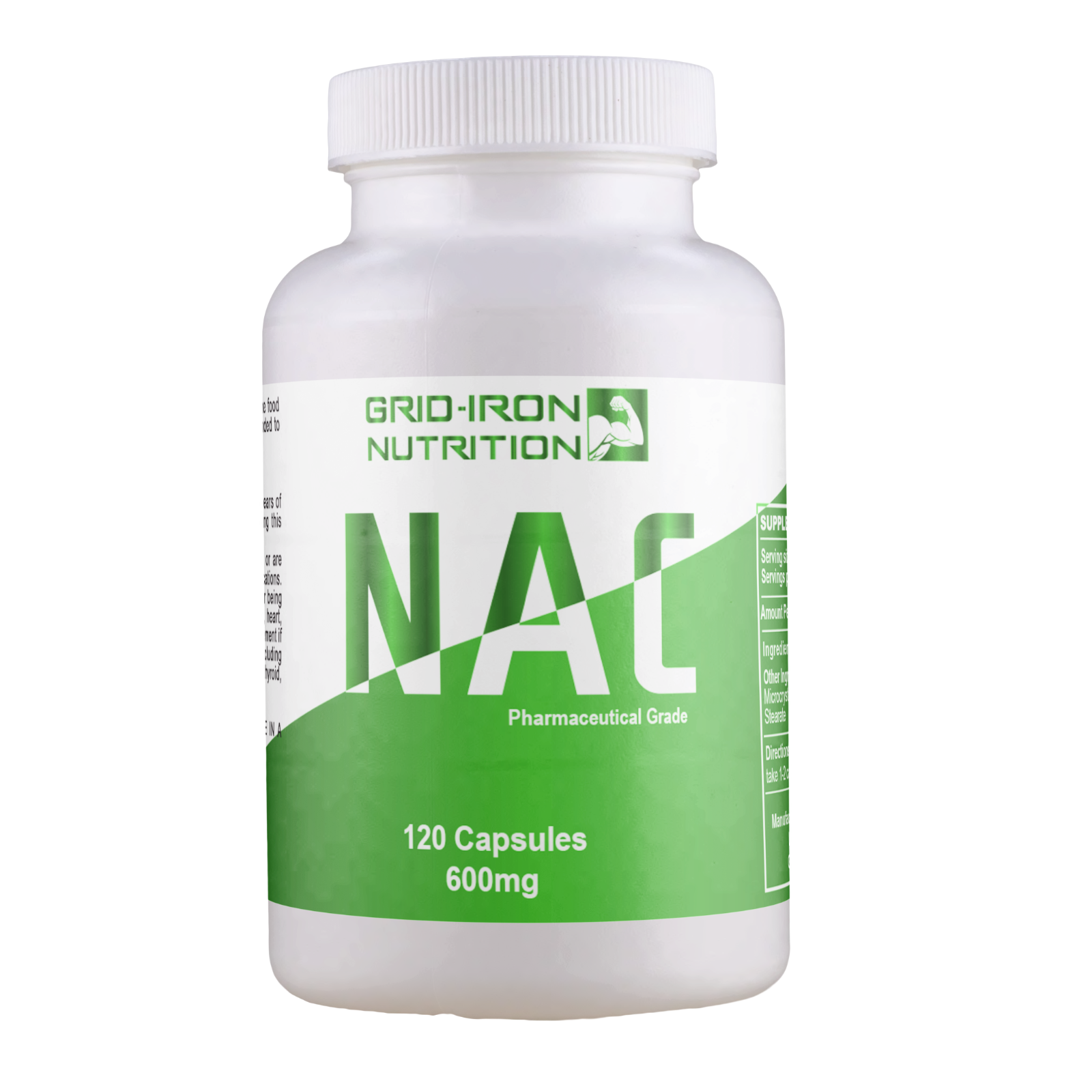 Primary image for N-ACETYL -L -CYSTEINE NAC - 600mg per serving (120 servings)