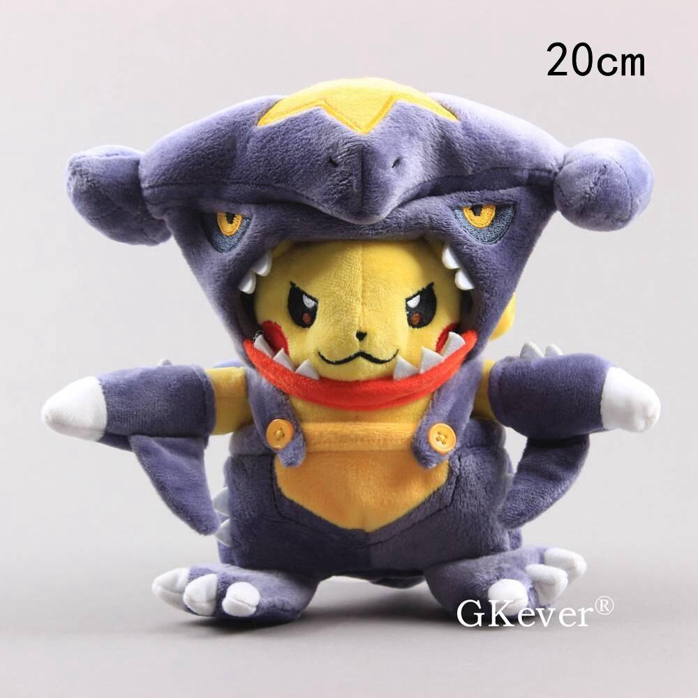 pikachu garchomp plush