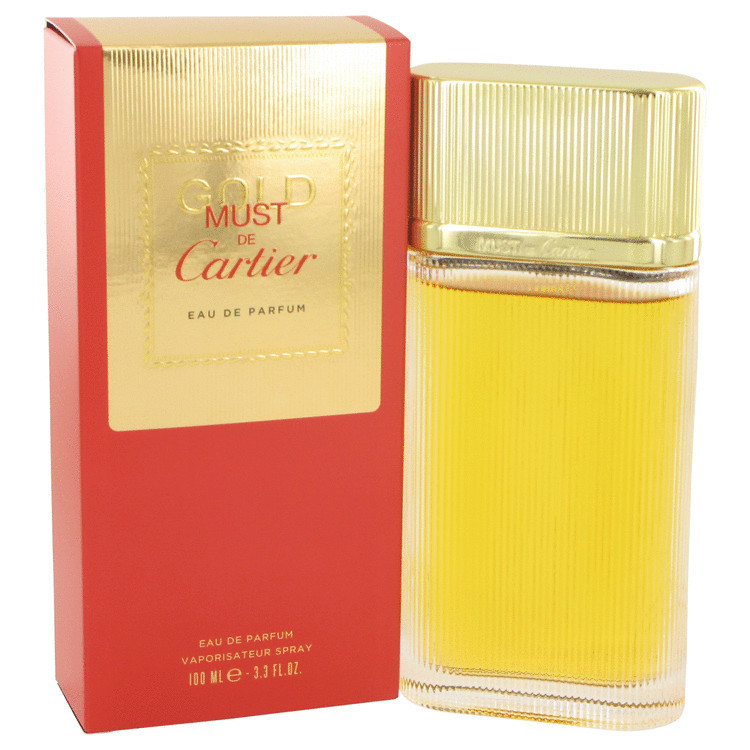 Cartier must de cartier gold 3.3 oz edp perfume