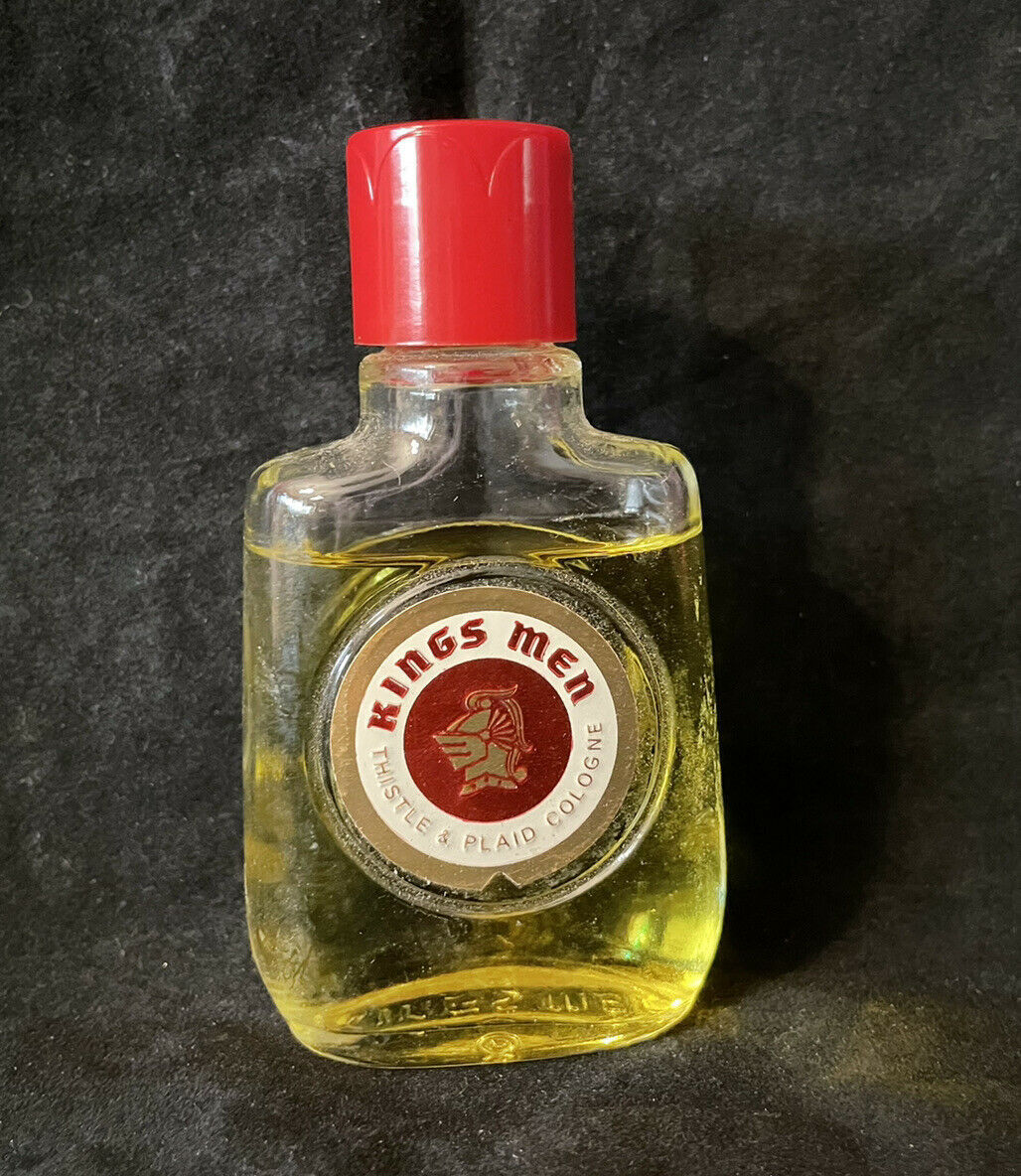 Vintage Kings Men Cologne Thistle & Plaid 1 3/4 oz Other