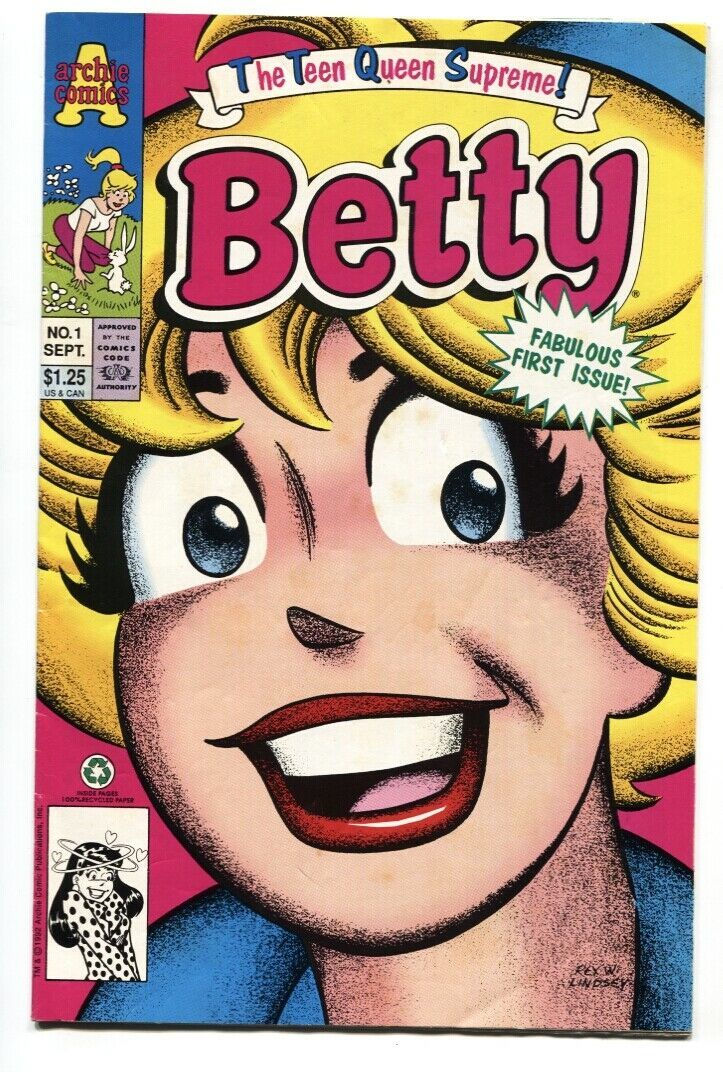 Betty #1 1992 comic book Archie First issue - Comics & Graphic Novels