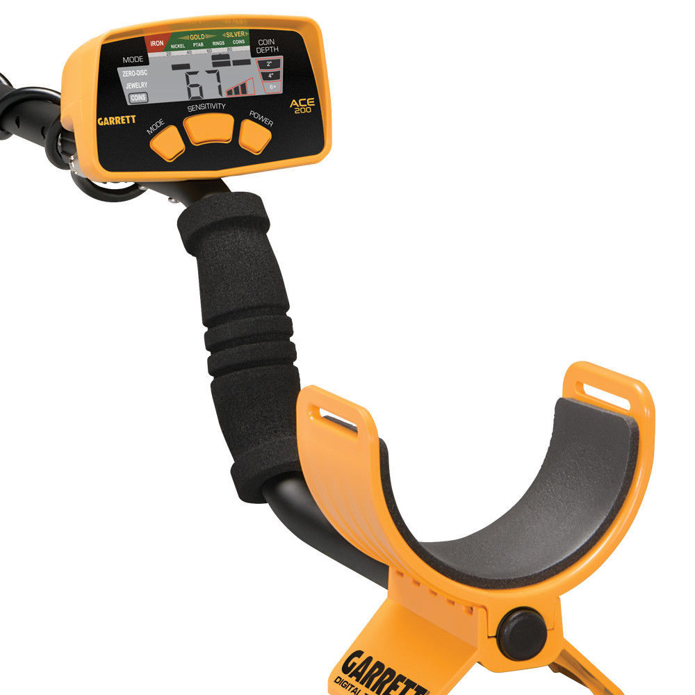 Garrett Ace 200 Metal Detector Waterproof Searchcoil & ClearSound