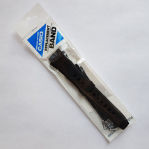 Genuine Watch Band 20mm Black Resin Strap Casio Edifice EFA-123-1A1 EFA-124-1A - $21.60