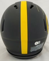 PAT FREIERMUTH SIGNED STEELERS F/S ECLIPSE SPEED AUTHENTIC HELMET BECKETT COA image 4