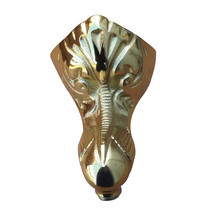Aqua Eden 4 Piece (set) Tudor Copper Feet in Polished Brass - $358.01