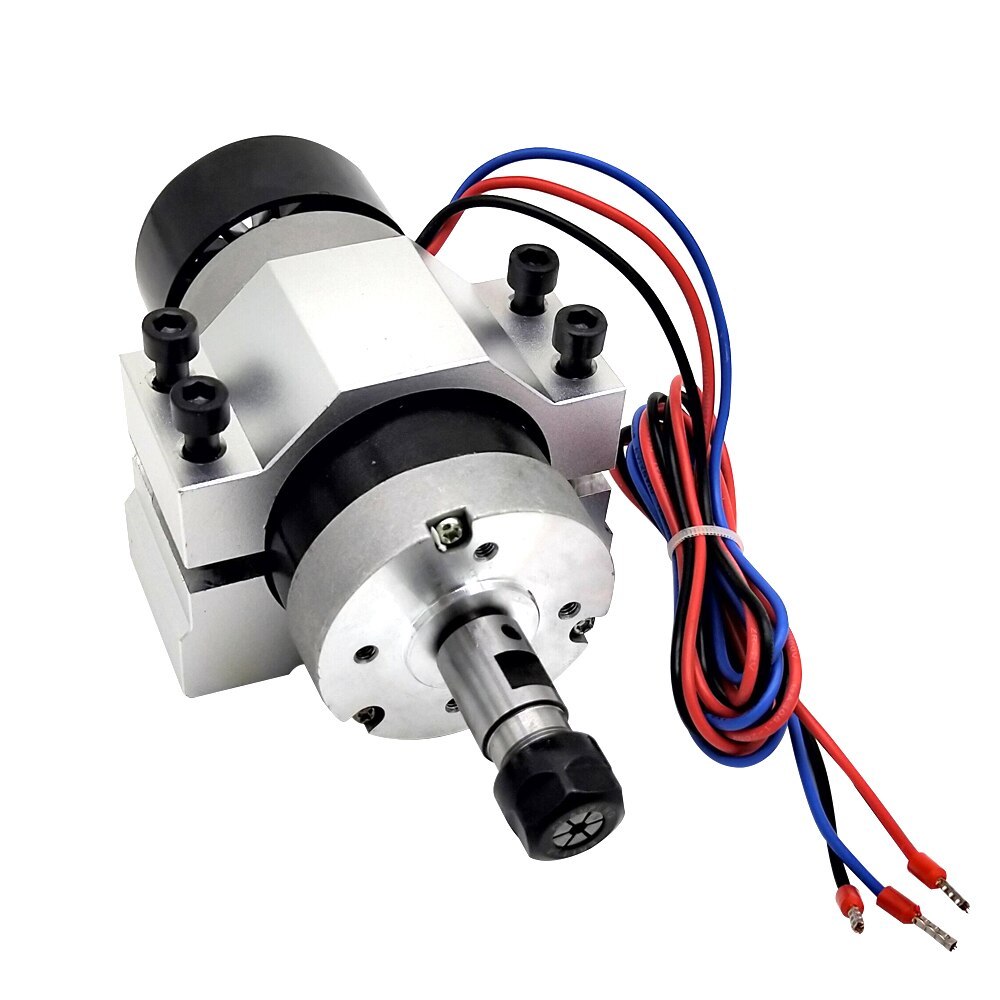 400W 12000rpm Chuck CNC Brushless Spindle Motor with Driver Speed