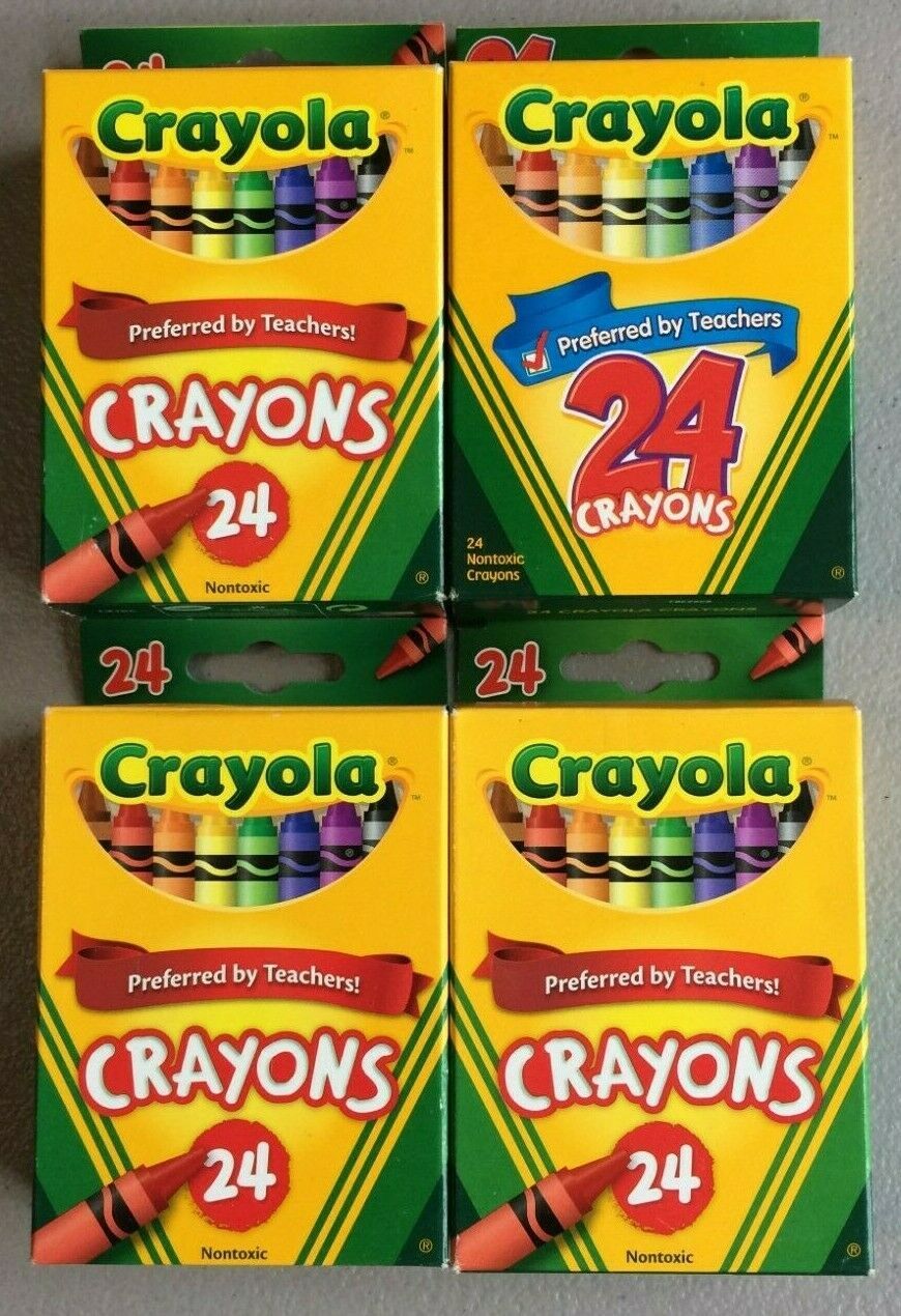 Primary image for Crayola Crayons 24 Count Box, 4 Packets