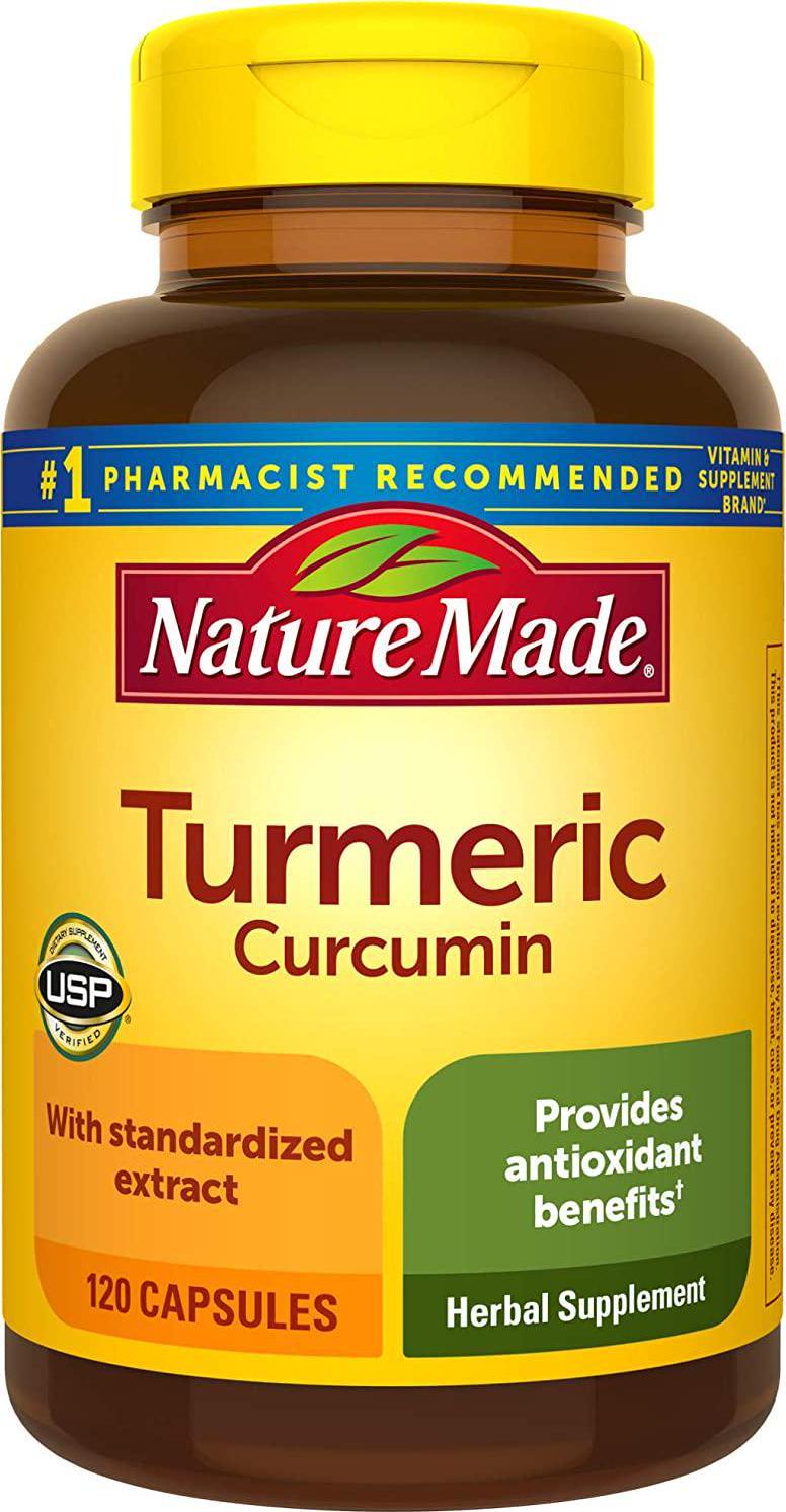 Primary image for Nature Made Turmeric Curcumin 500 mg, Herbal Supplement for