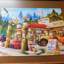 Buffalo Games Jigsaw Puzzle Cartoon World Pine Road Service 1000 Piece C... - $9.75